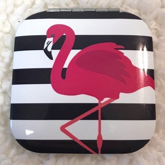 Kikkerland Designs Accessories - Kikkerland Flamingo Compact Mirror Case